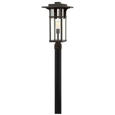 Hinkley Manhattan 21 1/2" High Bronze Outdoor Post Light