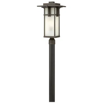 Hinkley Manhattan 21 1/2" High Oil-rubbed Bronze Outdoor Post Light