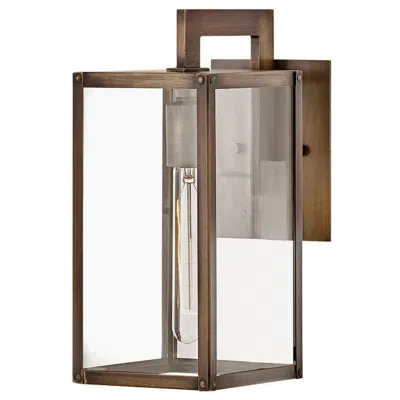 Hinkley Max 13 1/4"h Burnished Bronze Outdoor Wall Light