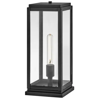 Hinkley Max 17" High Black Rectangular Led Pier Mount Light