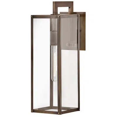 Hinkley Max 18 1/2"h Burnished Bronze Outdoor Wall Light