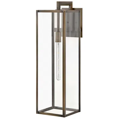 Hinkley Max 31" High Burnished Bronze Led Outdoor Wall Light