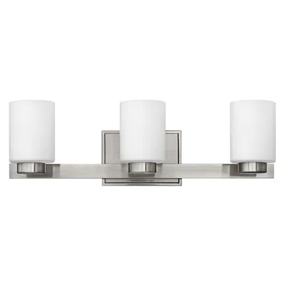 Hinkley Miley 21 1/2" Wide Nickel Bath Light By  Lighting