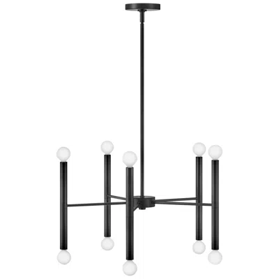 Hinkley Millie 24" Wide Black 10-light Chandelier