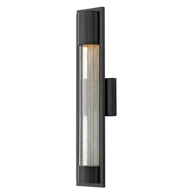 Hinkley Mist 22" High Satin Black Outdoor Wall Light