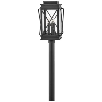 Hinkley Montecito 20 1/2"h Museum Black Outdoor Post Light