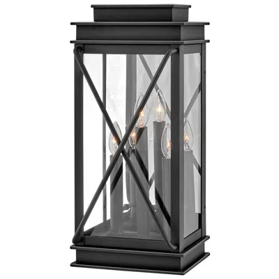 Hinkley Montecito 22" High Museum Black Outdoor Wall Light