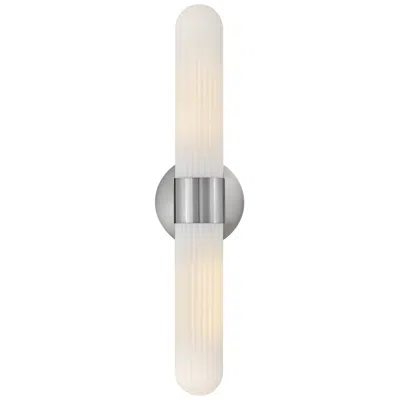 Hinkley Nina Large Two Light Sconce 24" Chrome