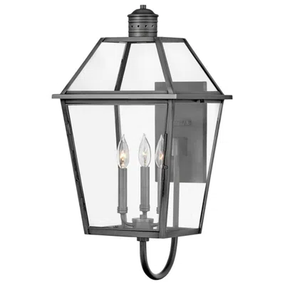 Hinkley Nouvelle 27 1/4"h Blackened Brass Outdoor Wall Light