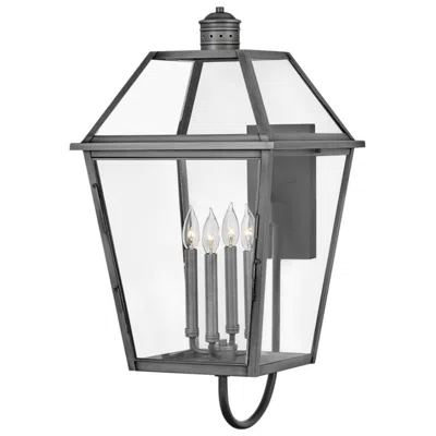 Hinkley Nouvelle 30 1/2"h Blackened Brass Outdoor Wall Light