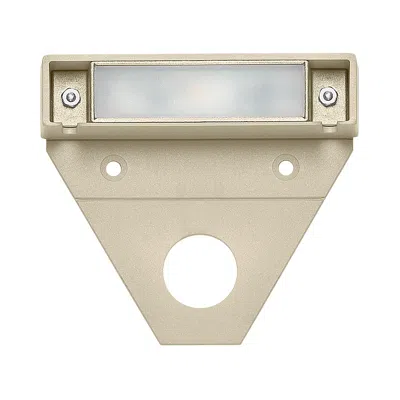 Hinkley Nuvi 3 1/4" Wide Sandstone Led Deck Lights Set Of 10