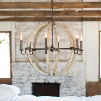 Hinkley Oceane 6-light Candle Style Globe Chandelier