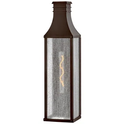Hinkley Outdoor Beacon Hill Large Tall Wall Lantern 30" Blackened Copper