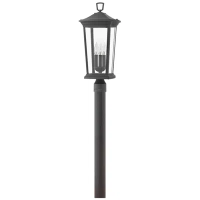 Hinkley Outdoor Bromley Large Post Top Or Pier Mount Lantern Museum Black