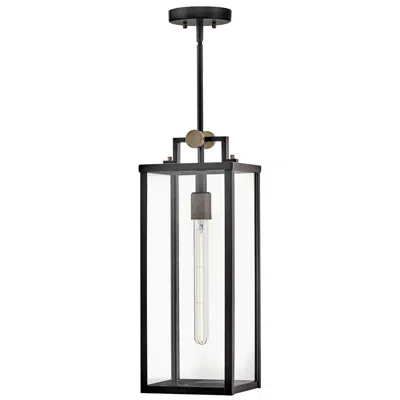 Hinkley Outdoor Catalina Medium Hanging Lantern 20.25" Black