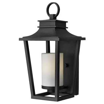 Hinkley Outdoor Sullivan Medium Wall Mount Lantern 18.25" Black