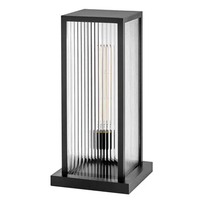 Hinkley Outdoor Torrent Large Pier Mount Lantern 19" Black