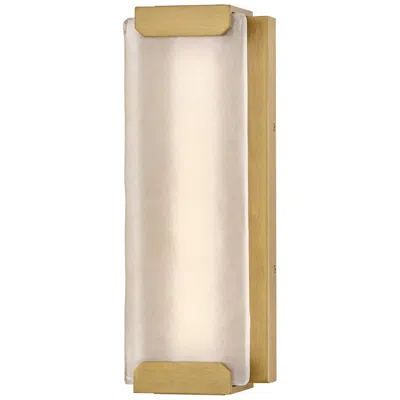 Hinkley Outdoor Zayde Medium Wall Mount Lantern 6" Heritage Brass