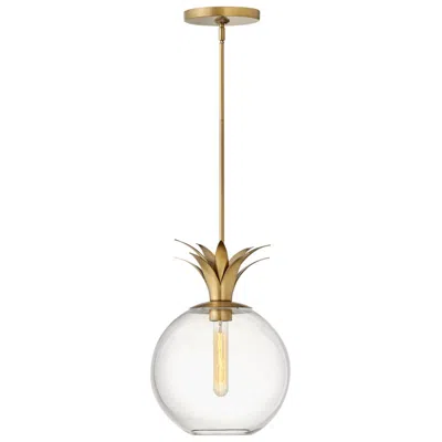 Hinkley Palma 10 3/4" Wide Heritage Brass Mini Pendant