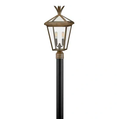 Hinkley Palma 21.5" Two-light Aluminum Post Top/pier Mount Outdoor Lantern