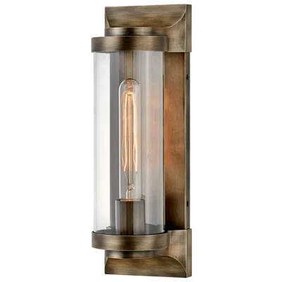 Hinkley Pearson 14"h Burnished Bronze Outdoor Wall Light
