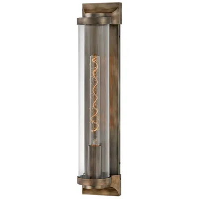 Hinkley Pearson 22" High Burnished Bronze Outdoor Wall Light