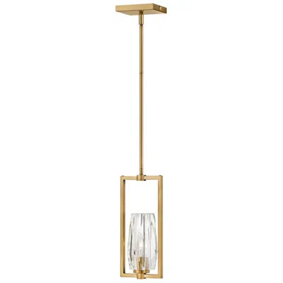 Hinkley Pendant Ana Extra Small Pendant 6.5" Heritage Brass