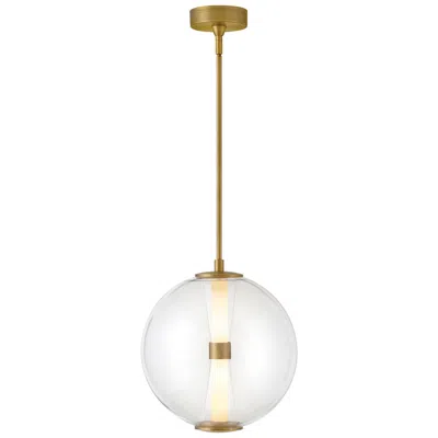 Hinkley Pendant Elin Medium Globe Pendant 14" Lacquered Brass