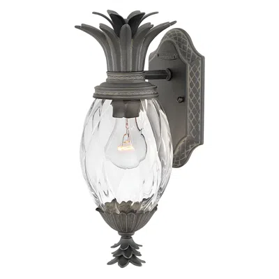 Hinkley Plantation 14" High Museum Black Outdoor Wall Light
