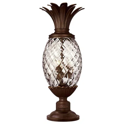 Hinkley Plantation 25" High Copper Bronze Outdoor Post Light