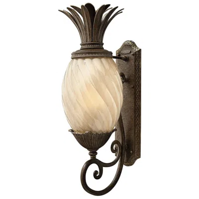 Hinkley Plantation 28" High Pearl Bronze Outdoor Wall Light
