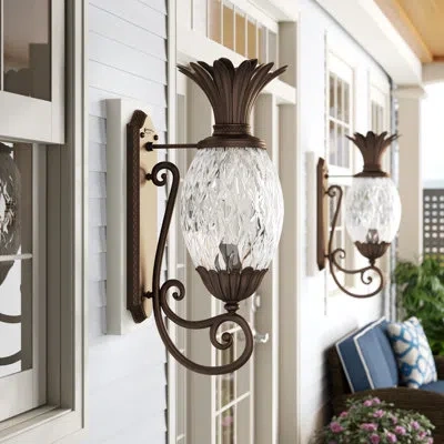 Hinkley Plantation 4-light Outdoor Wall Lantern In Copper Bronze