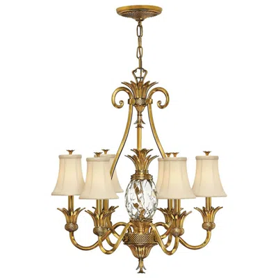 Hinkley Plantation Collection 28" Wide 7-light Candelabra Chandelier