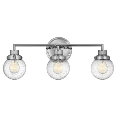 Hinkley Poppy 24 1/4" Wide Chrome Bath Light By  Lighting