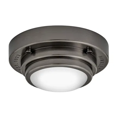 Hinkley - Porte Extra Small Flush Mount Or Sconce- 5.5" Black Oxide