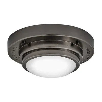 Hinkley - Porte Small Flush Mount Or Sconce- 7" Black Oxide