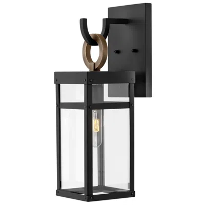 Hinkley Porter 18 1/2" High Black Led Outdoor Wall Light