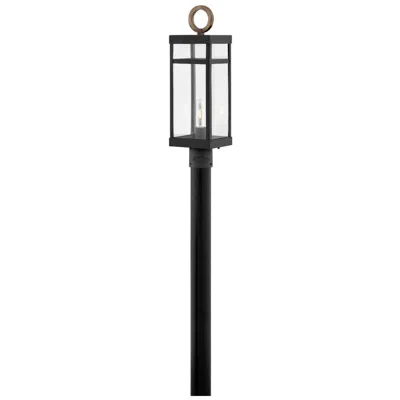 Hinkley Porter 22 3/4" High Black Led Outdoor Post Light