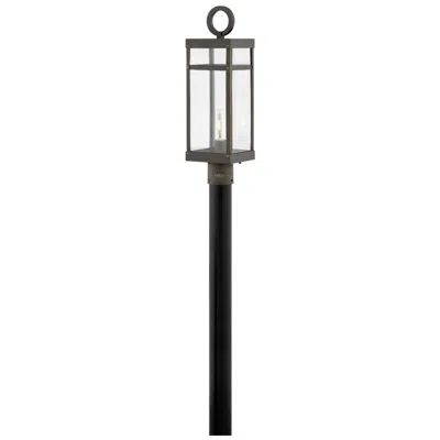 Hinkley Porter 22 3/4" High Bronze Led Outdoor Post Light