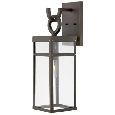 Hinkley Porter 22" High Oil-rubbed Bronze Outdoor Wall Light