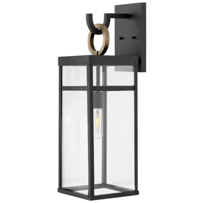 Hinkley Porter 25" High Black Led Outdoor Wall Light