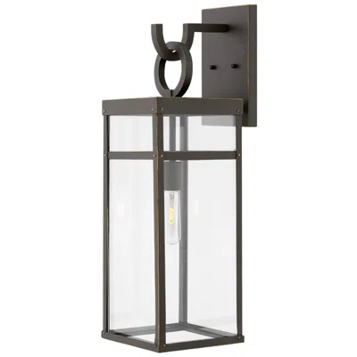 Hinkley Porter 25" High Oil-rubbed Bronze Led Outdoor Wall Light