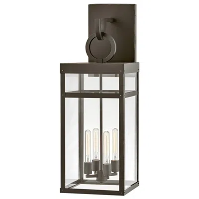 Hinkley Porter 35 1/4"h Oil-rubbed Bronze Outdoor Wall Light