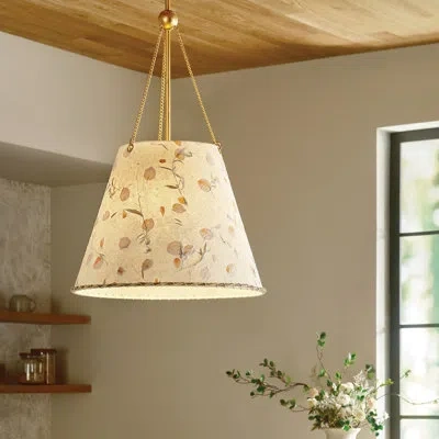 Hinkley Primrose Large Pendant In Distressed Brass
