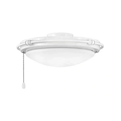 Hinkley Rail Trim Ceiling Fan Light Kit In Appliance White