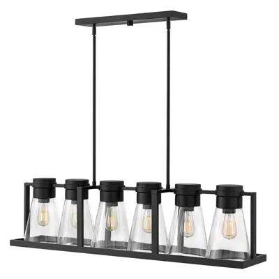 Hinkley Refinery 43 3/4"w Black Kitchen Island Light Pendant