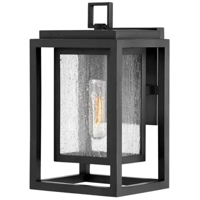 Hinkley Republic 12" High Black Outdoor Wall Light