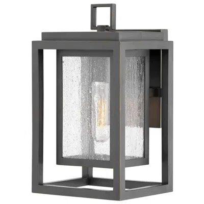 Hinkley Republic 12" Oil-rubbed Bronze Marine Grade Outdoor Wall Light