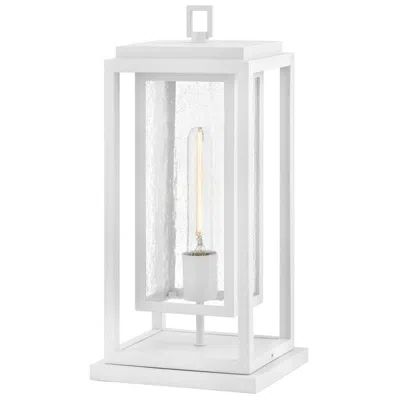 Hinkley Republic 16 1/2"h Textured White Outdoor Post Light
