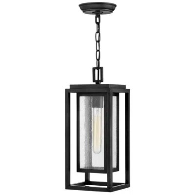 Hinkley Republic 16 3/4" High Black Outdoor Hanging Light
